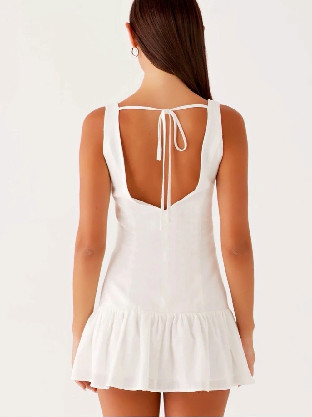 Peppermayo Maggie Linen Mini Dress - Picture 3 of 8